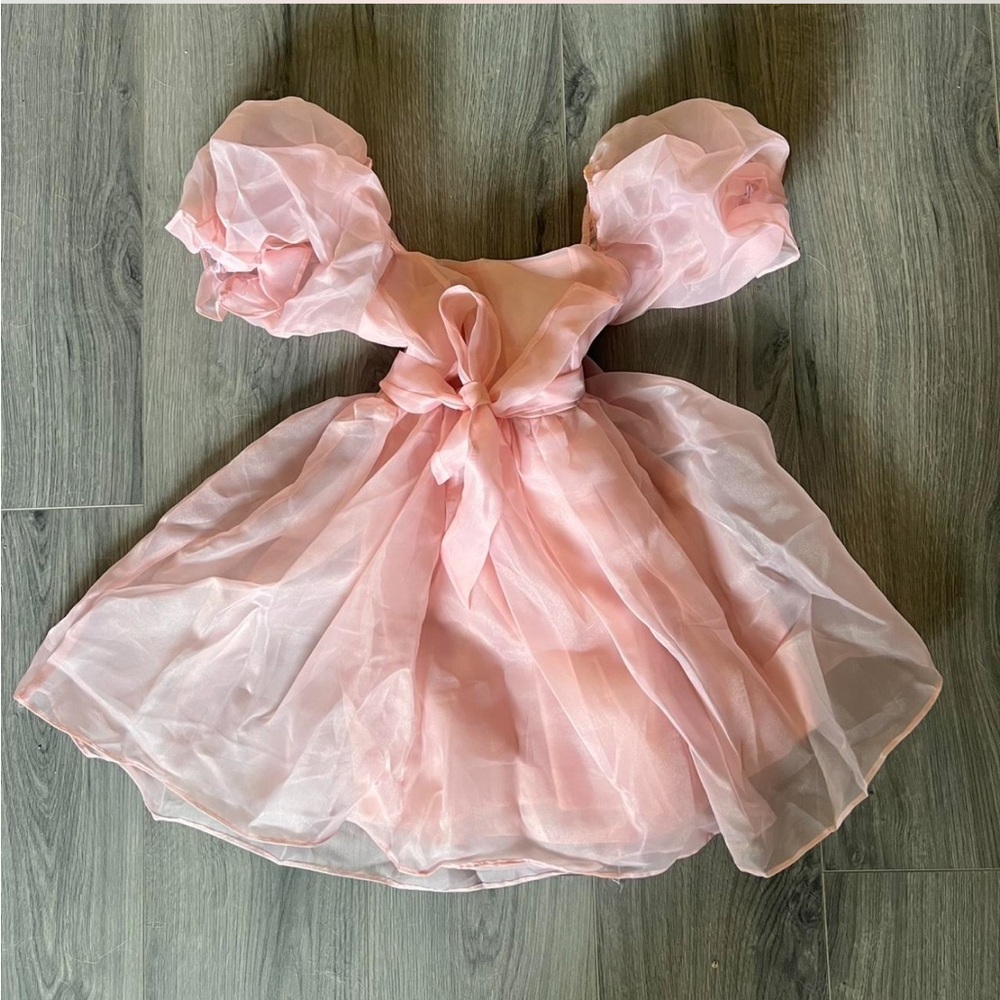 Preppy Pink Babydoll Dress